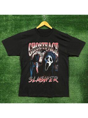 Scream Ghost Face Horror T-Shirt Size Large